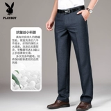 Playboy, летние тонкие осенние штаны, для среднего возраста