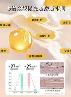全身抛光嫩滑白月光女主香精油润肤沐浴盐磨砂膏500g暗沉角质痘痘
