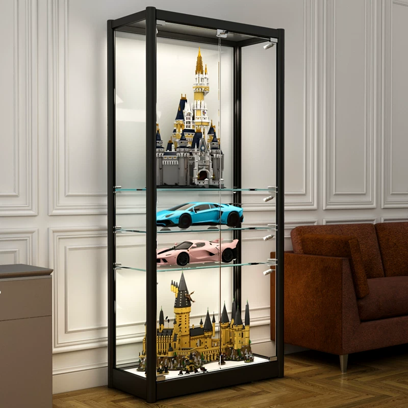Lego, minifigure, stand, glass storage system, toy, constructor