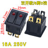 Electric heater oil heater with light 6-pin 2-position boat-shaped switch