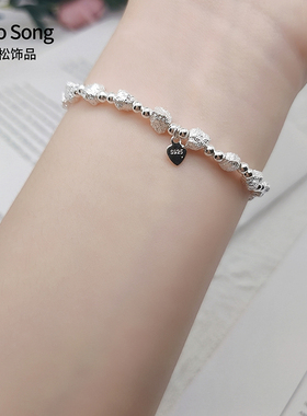 女s925手链轻奢碎银手饰小众设计
