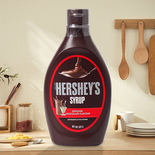 特卖】HERSHEY'S好时巧克力酱623g调味奶茶咖啡甜品糖浆原装进口 - 图3