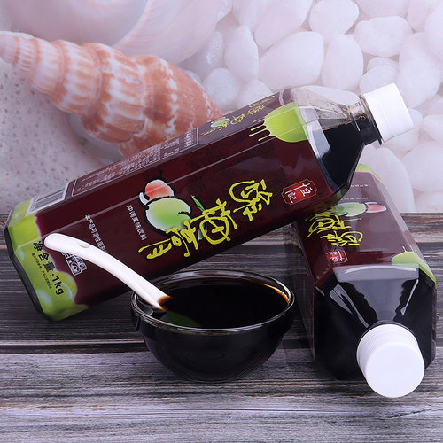 恒记酸梅膏1kg浓缩酸梅汤乌梅汁冲调饮料浓浆餐饮奶茶店商用原料 - 图2