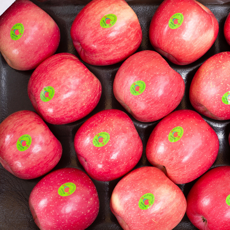 【华圣】陕西洛川红富士苹果当季新鲜水果脆甜中国结黑套箱礼盒 - 图1