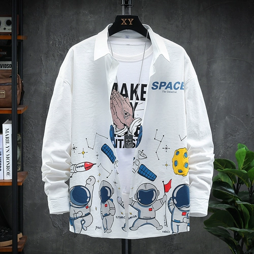 Осенняя трендовая рубашка