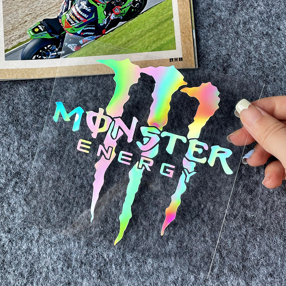 Monster Sticker Waterproof Monster Sticker Helmet Sticker