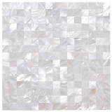 AFSJ Раковина мозаика натуральная супер белая бесшовная пиндеи для пиндеи