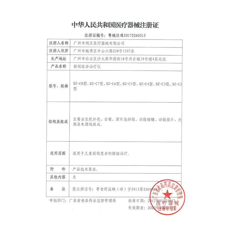 视正弱视训练仪儿童视力综合矫正仪 三奥医疗器械理疗仪（器械）