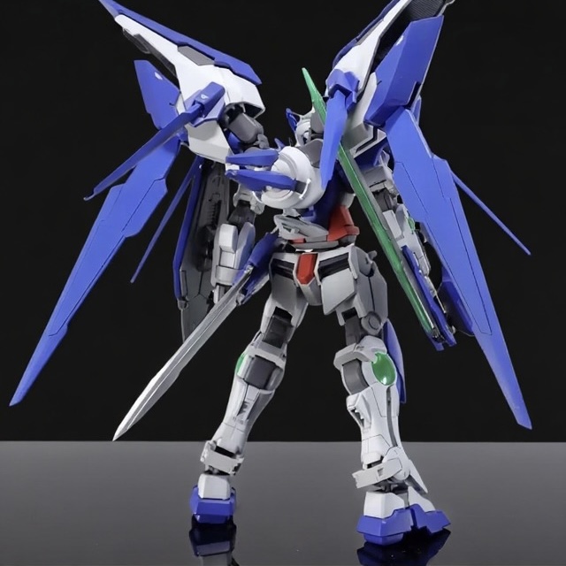 国模HGBF惊异能天使016Amazing Exia1/144机甲拼装模型玩具送支架 - 图2