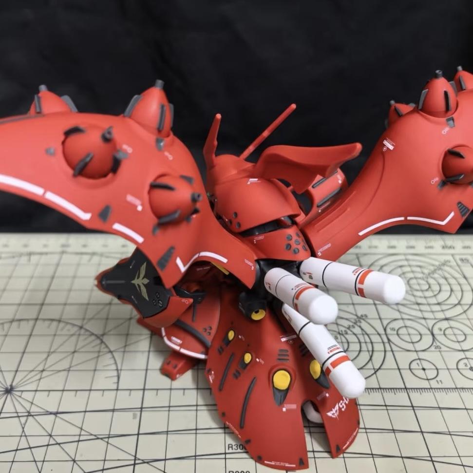 集模社新品SDCS夜莺Q版手办机甲红彗星夏亚拼装模型玩具BB战士 - 图1