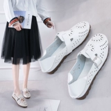 Универсальные лоферы, тапочки в стиле Crocs, мюли, летние туфли на плоской подошве с бантиком, можно носить двумя способами, лето 2020 года, нескользящая подошва