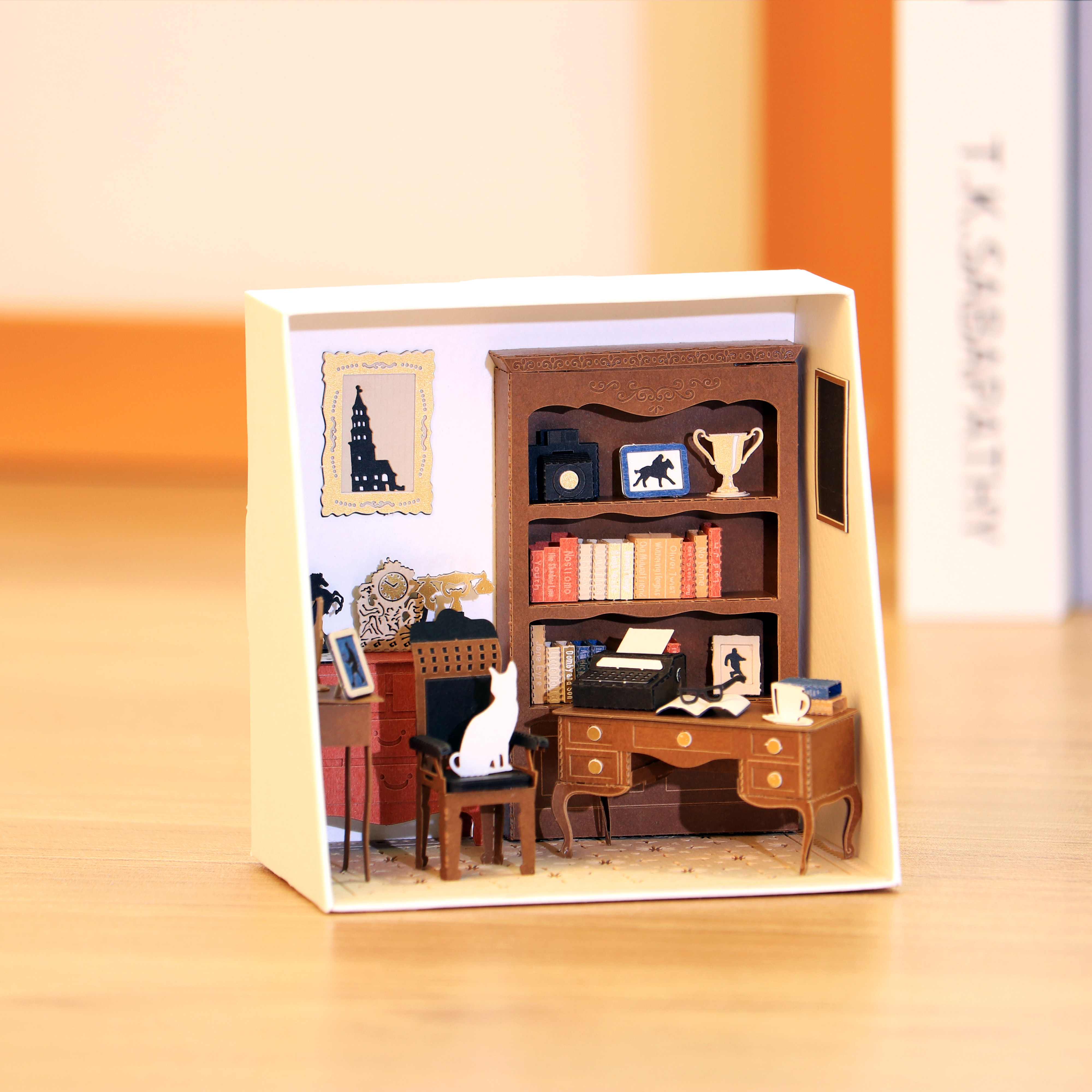 diy小屋系列音乐屋微缩场景3d小屋手工拼装纸模生日男女伴手礼物