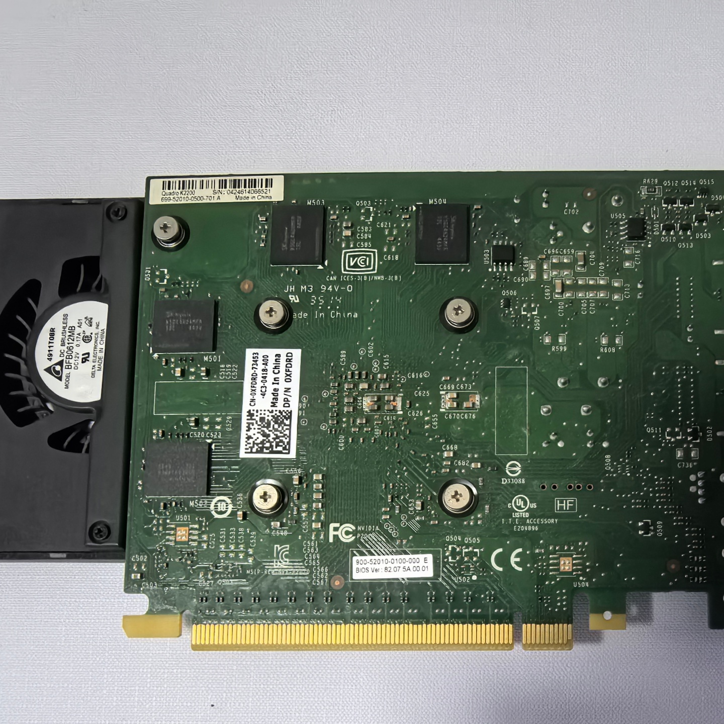 丽台专业做图显卡K2000 2G K2200 4G图形显卡原装拆机成色新静音 - 图1
