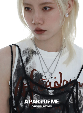 小众原创酒鬼项链毛衣链男女