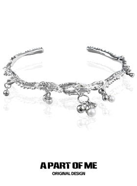 小众设计纯银珍珠手镯女