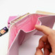 Katie Cat Series Short Wallet Student Zipper Folding Coin Wallet Card Bag Multi-function Small Storage Bag