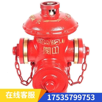 Direct marketing SS100 65-1 6 aboveground fire hydrant outdoor hydrant outdoor fire hydrant customization