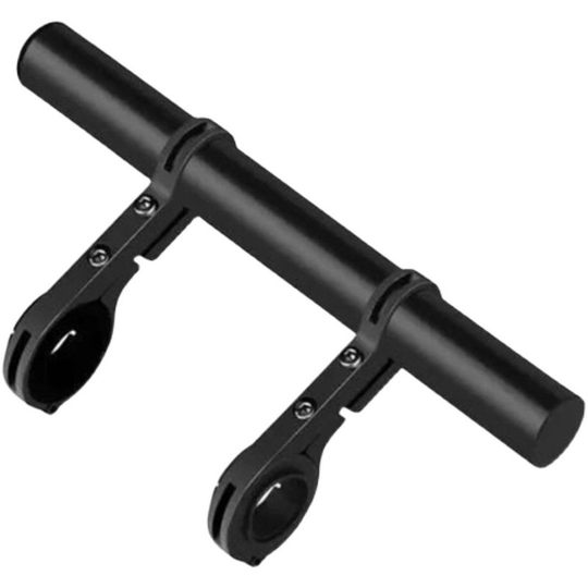 自行车车把扩展延伸架双支架码表车灯山地车手电筒铝合金支架夹