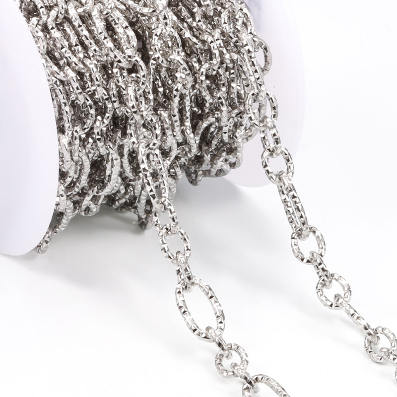 钛钢3:1十字链饰品链条diy项链手链切面链爆闪服饰链配饰手工材料,淘宝优惠券,粉丝福利购,淘宝优惠卷