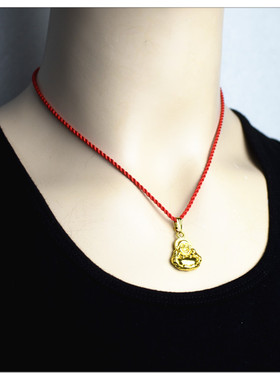 手工编织男女款项链绳