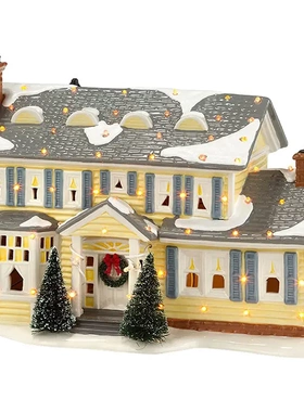 圣诞雪人公仔圣诞工艺品摆件花园装饰品乡村街景树脂摆件