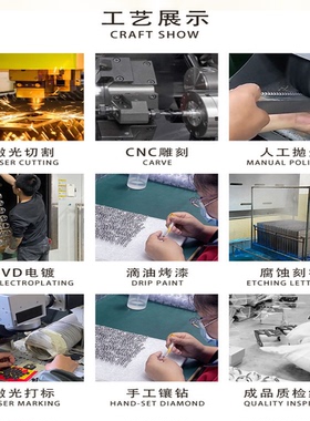 欧美in爆款不锈钢吊坠配件小众镀18K金爱心几何配件饰品