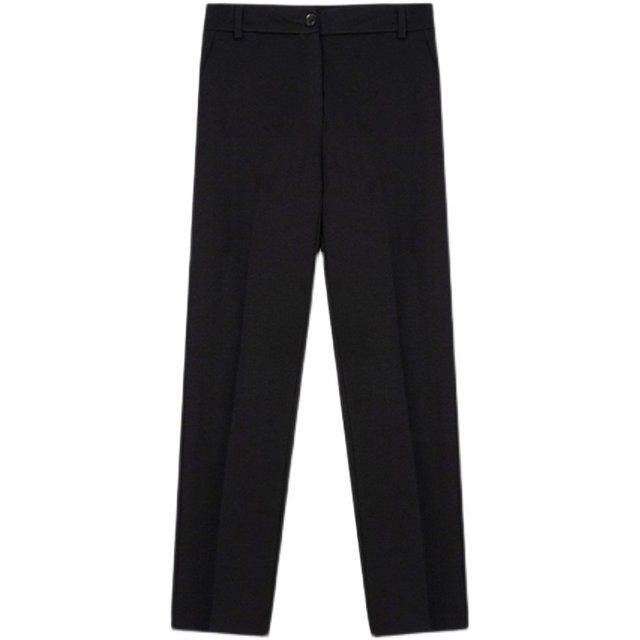 High waisted, small feet casual nine-point pencil straight trousers