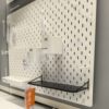 Scodis display shelf perforated board personal storage