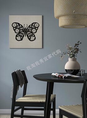 格韵枚图片蝴蝶客厅装饰画墙贴画