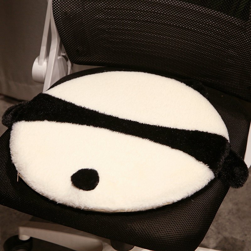 毛绒坐垫屁垫记忆棉办公室久坐椅子学生宿舍圆形加厚凳子冬季椅垫,淘宝优惠券,粉丝福利购,淘宝优惠卷
