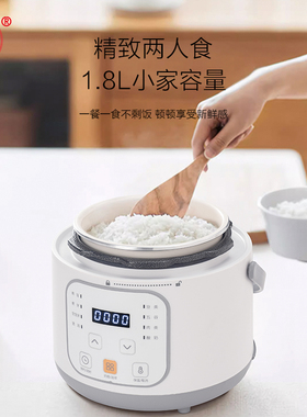 电压力锅小型家用1.6L高压锅煲1-2人3人迷你电饭高压锅压力煲新款