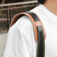Widen and thicker straps to reduce pressure and cross-body shoulder straps with spacers