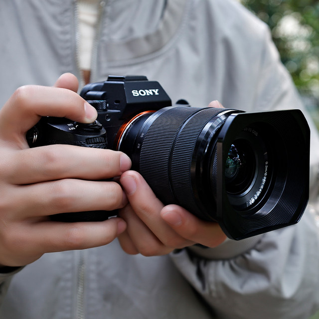 Fuji Sony Sigma lens square metal lens hood
