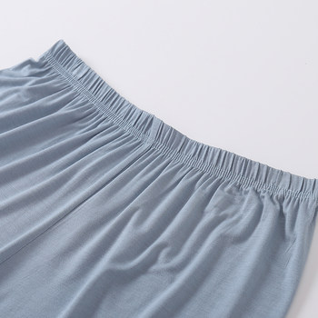 Summer women's modal short-sleeved casual Yoga age-reduce home pajamas casual ມີ pad ຫນ້າເອິກແຂນສັ້ນບ້ານສາມາດໃສ່ນອກ