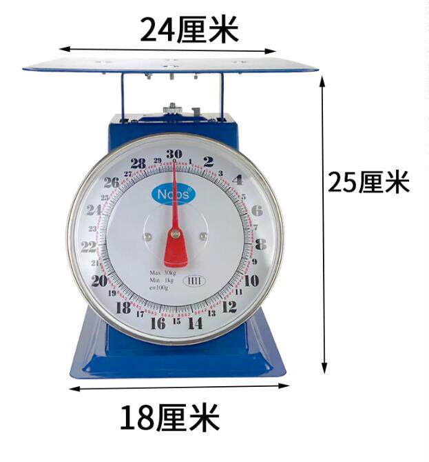 盘秤指针称怎么看,你怎么看圆盘秤,转盘指针_大山谷图库