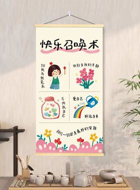 首先你要快乐其次都是其次挂画