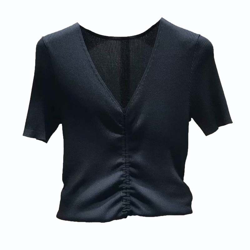 圣阿玛施塔夏2020新款抽绳冰丝t恤 新颖哥弟特惠总店毛针织衫