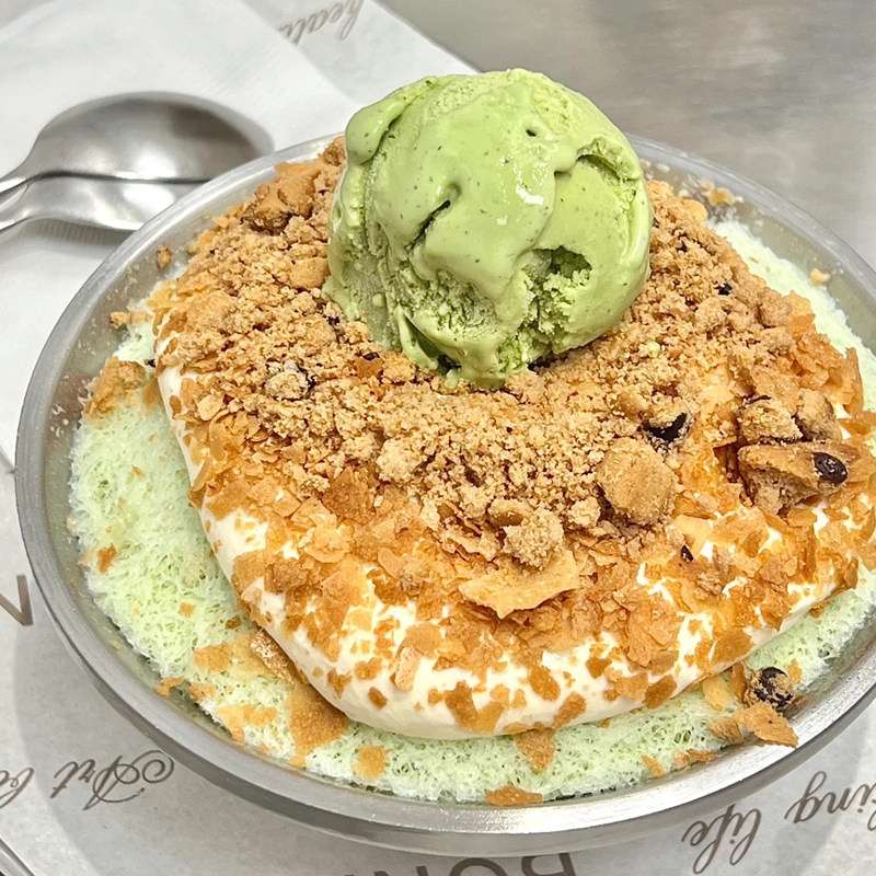 网红绵绵冰碗304不锈钢韩国雪花冰碗冰沙碗套装商用刨冰碗甜品碗