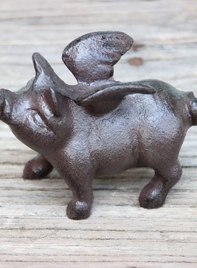 创意铸铁动物文镇笔搁架