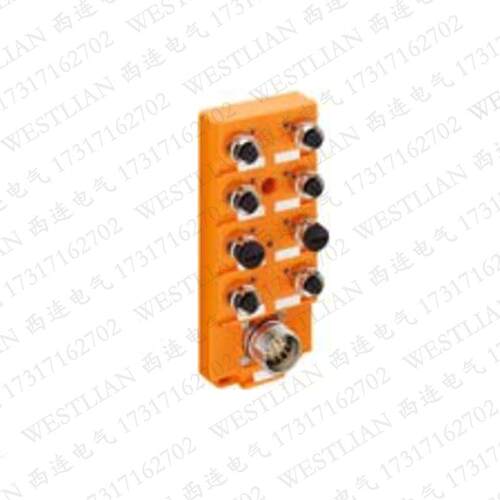 德国lumberg隆堡M12传感器带NPN分线盒ASBS 8/LED NPN 5-4 - 图1