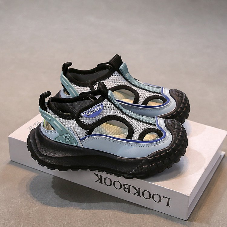 Girls sports sandals hollow breathable casual shoes boys