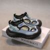 Girls sports sandals hollow breathable casual shoes boys