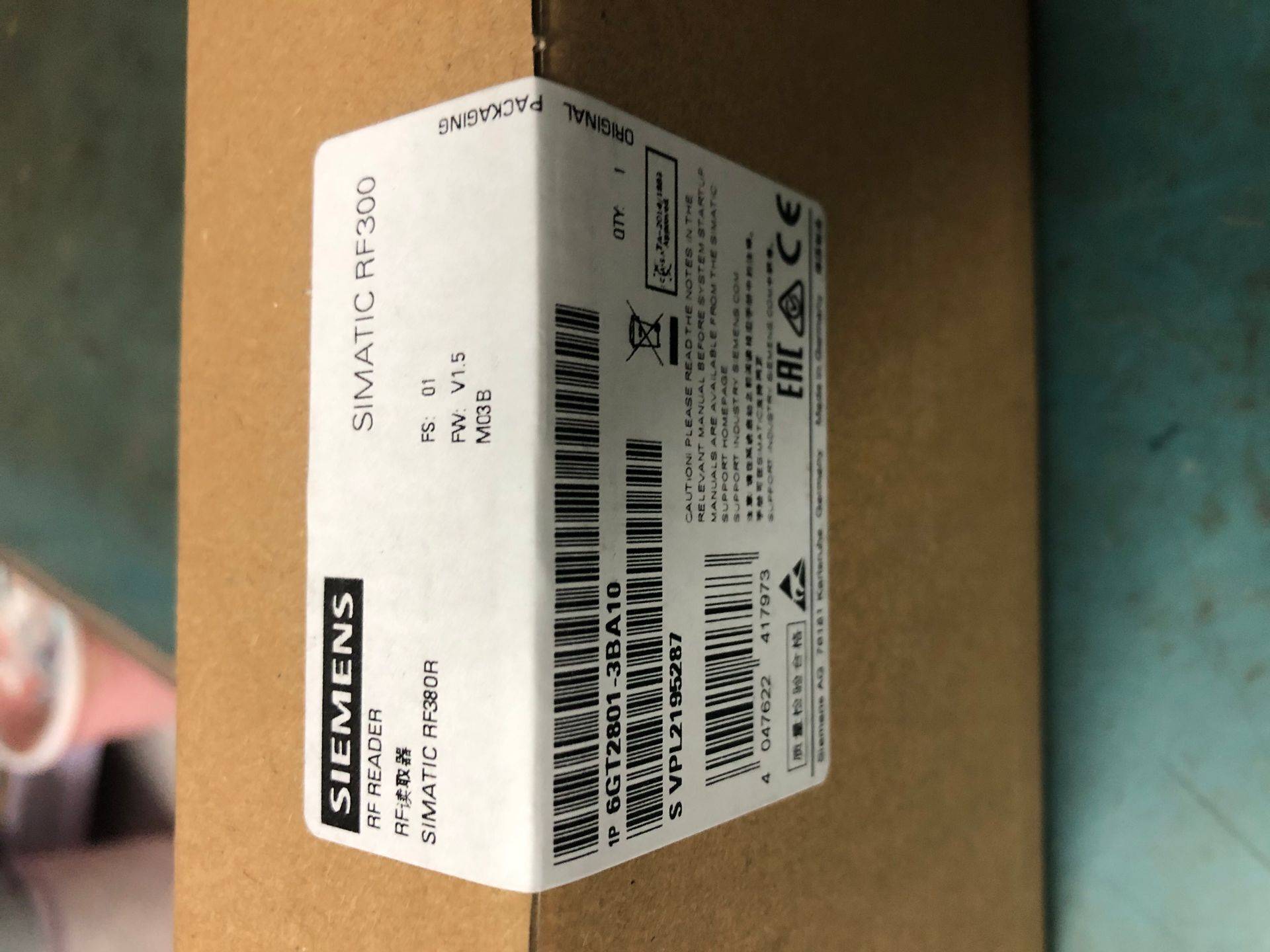 6GT2801-3BA10 西门子RFID读写头RF380R(GEN2) 全新原装 - 图1