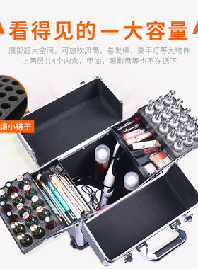 专业化妆师纹绣美容包邮化妆箱