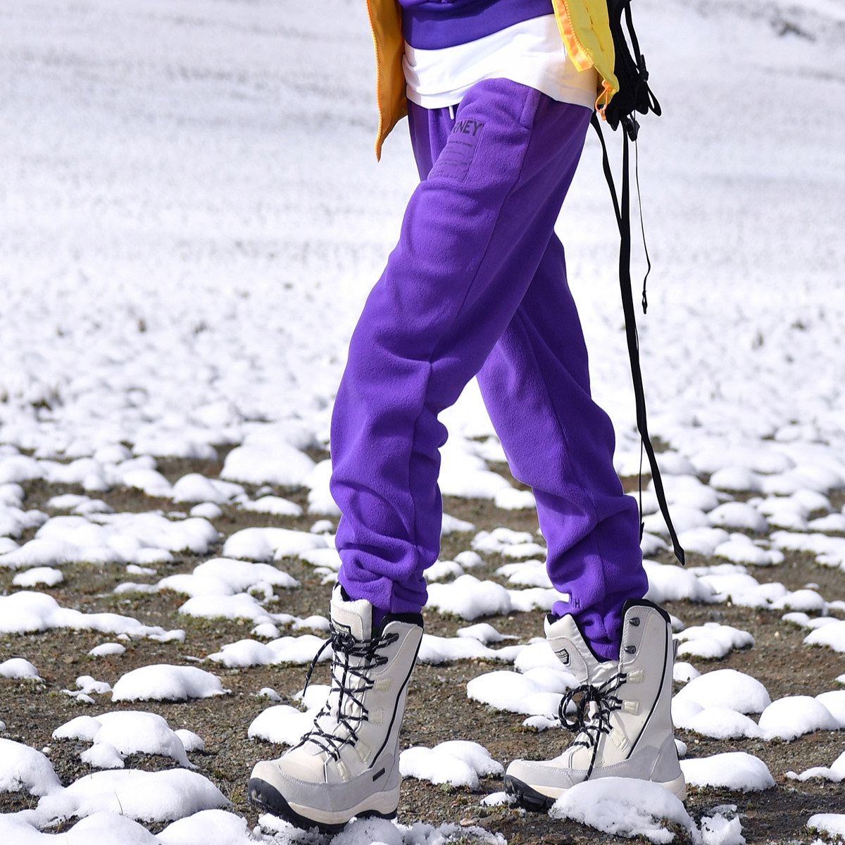 北京森林户外2025春秋新品保暖厚摇粒绒登山旅行抓绒裤加绒卫裤女,淘宝优惠券,粉丝福利购,淘宝优惠卷