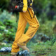 ປັກກິ່ງປ່າໄມ້ກາງແຈ້ງ Original Casual 450G Cotton Straight Loose Slim Retro Literary Wide Leg Pants Women's