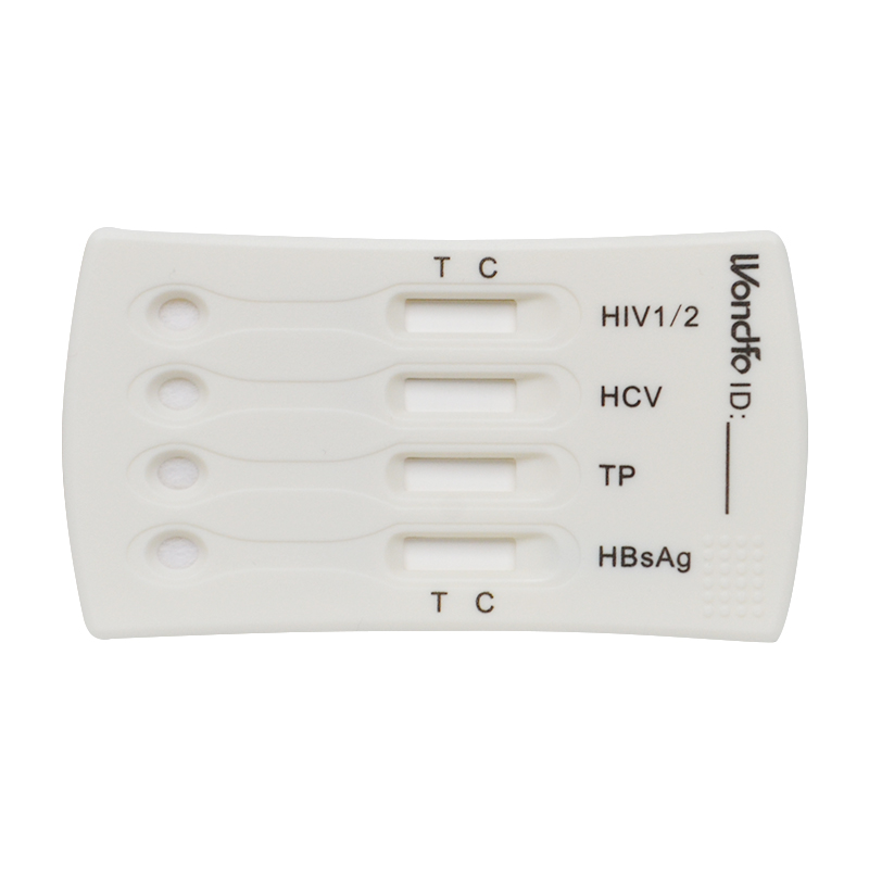 万孚四联卡艾滋病梅毒乙肝丙肝检测试纸血液性病快速检测HIV自检 - 图3