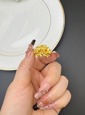 越南沙金民族风花团锦簇女戒