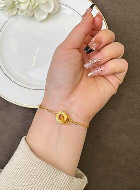 新款越南沙金项链手链女轻奢风久