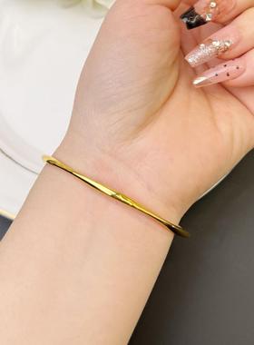 越南沙金莫比乌斯轻奢手镯